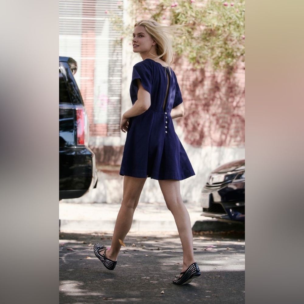 FREE PEOPLE BREEZY CHIC MINI DRESS